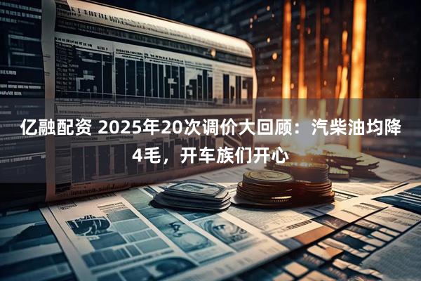 亿融配资 2025年20次调价大回顾：汽柴油均降4毛，开车族们开心