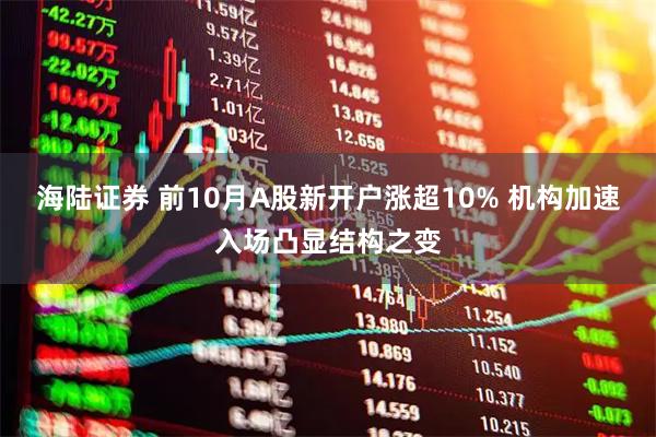 海陆证券 前10月A股新开户涨超10% 机构加速入场凸显结构之变